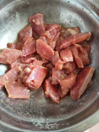 马蹄苹果肉片汤的做法步骤：1