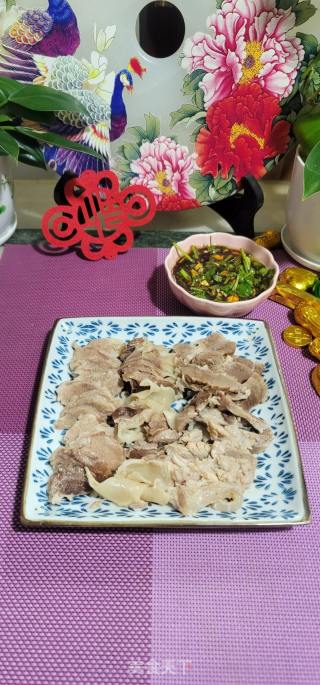 白切护心肉的做法步骤：9