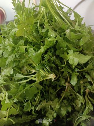 荠菜猪肉饺子的做法步骤：1