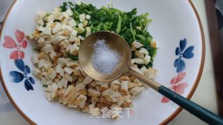 马兰头拌香干的做法步骤：9