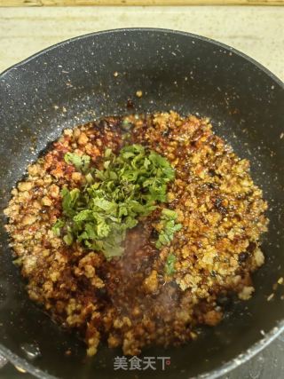 香菜杂酱的做法步骤：8