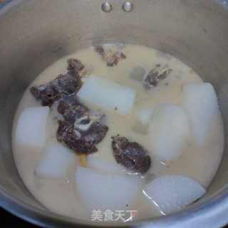 牛排骨萝卜汤的做法步骤：12