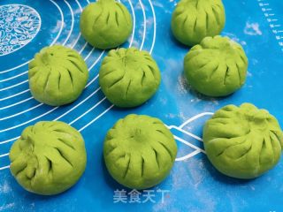 蔬菜汁包子的做法步骤：3