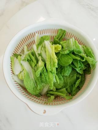 清新爽脆虾皮小青菜的做法步骤：1