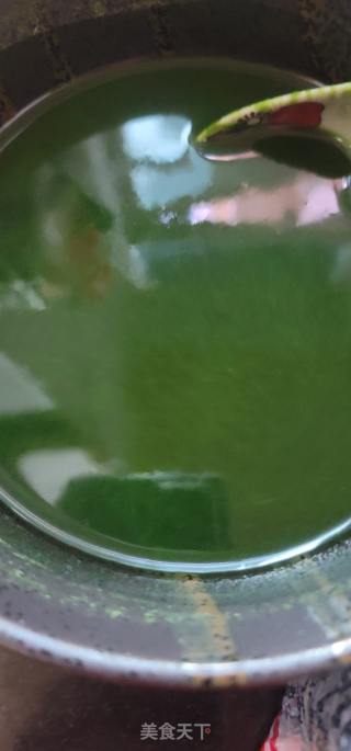 艾草红豆糯米饼的做法步骤：1