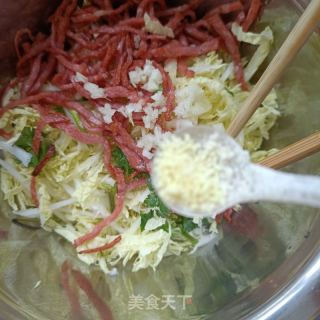 火腿肠拌白菜的做法步骤：13