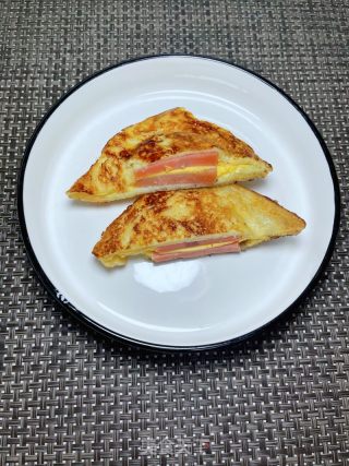 芝士火腿三明治的做法