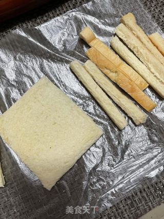 芝士火腿三明治的做法步骤：2