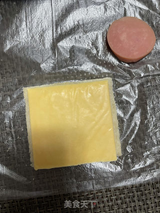 芝士火腿三明治的做法步骤：5