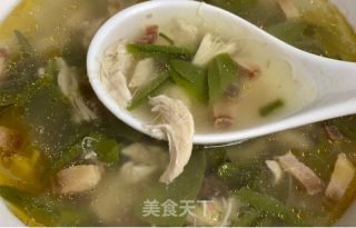 太湖莼菜羹之鸡丝咸肉的做法