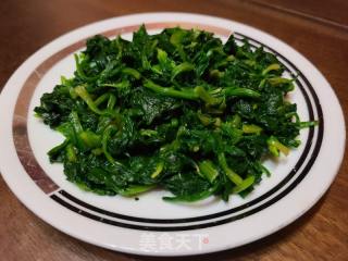 蚝油菠菜的做法