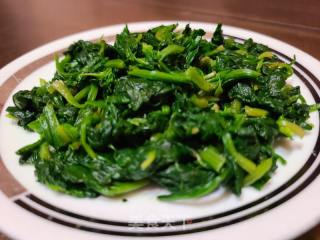 蚝油菠菜的做法步骤：5