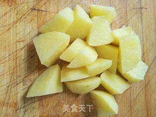 大盘鸡拌面的做法步骤：4