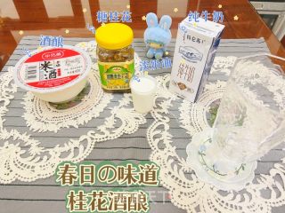 解锁酒酿的新吃法| 春日味道桂花酒酿的做法步骤：1