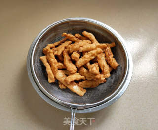 椒盐杏鲍菇的做法步骤：8