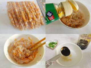 太鲜美了吧！！春笋酿虾滑，春日限定的做法步骤：3