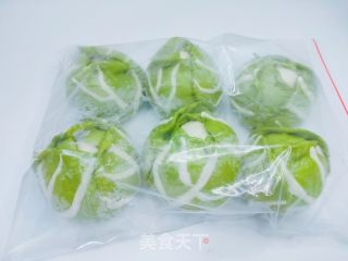 包菜豆沙包的做法步骤：15