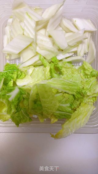 翡翠白玉鸡蛋汤的做法步骤：1