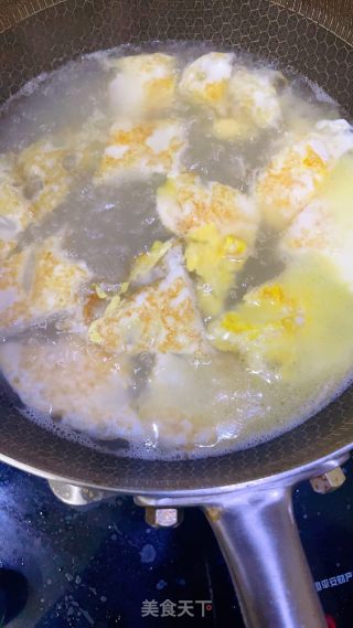 翡翠白玉鸡蛋汤的做法步骤：4