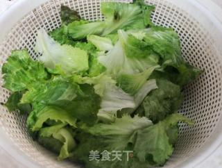 生菜炒豆干的做法步骤：1
