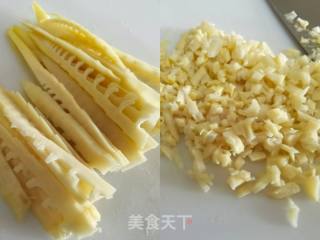 满口都是春天的味道/马兰头拌春笋的做法步骤：3