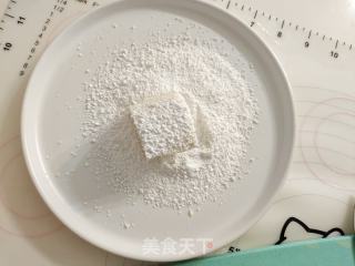 空气炸锅版唐杨豆腐的做法步骤：3