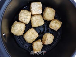 空气炸锅版唐杨豆腐的做法步骤：5