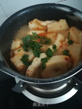 羊肉汤炖千叶豆腐(晚歺)的做法步骤：3