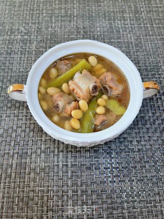 苦瓜黄豆排骨煲的做法步骤：18