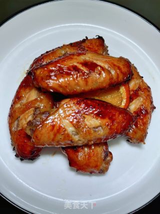 蜜汁橘香鸡翅的做法步骤：14