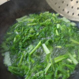 苔菜炒豆干的做法步骤：4