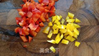 甜椒培根煎孢子甘蓝的做法步骤：4