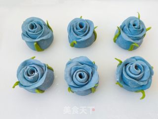 玫瑰花馒头的做法步骤：7