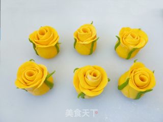 玫瑰花馒头的做法步骤：8