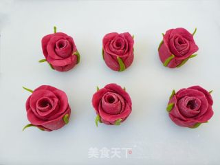 玫瑰花馒头的做法步骤：9