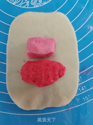 红梅绿豆酥的做法步骤：6
