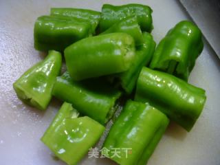 青椒烧茄子的做法步骤：3