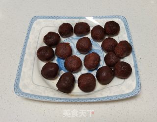 炸麻团的做法步骤：3