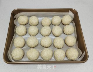 炸麻团的做法步骤：8