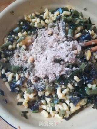 素菜蒸饺的做法步骤：5