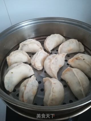 素菜蒸饺的做法步骤：9