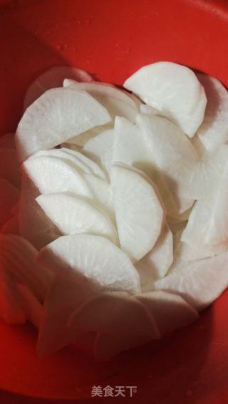 酸爽白萝卜的做法步骤：3
