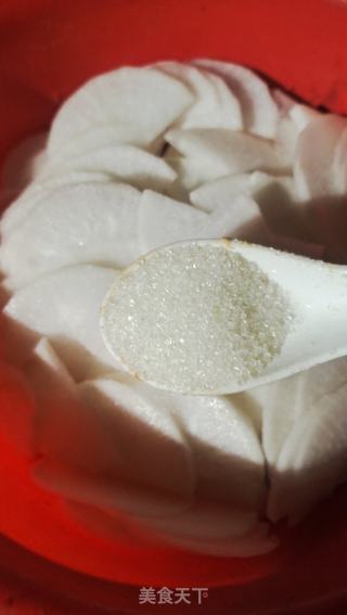 酸爽白萝卜的做法步骤：5