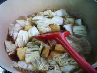 大白菜虾仁烧豆腐的做法步骤：15