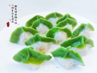 柳蒿菜猪肉馅水饺的做法步骤：1