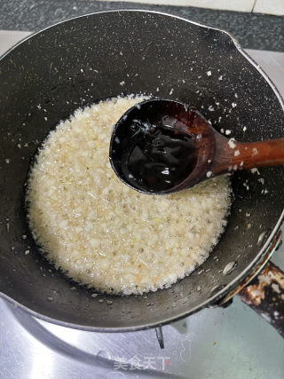 蒜蓉粉丝带子的做法步骤：4