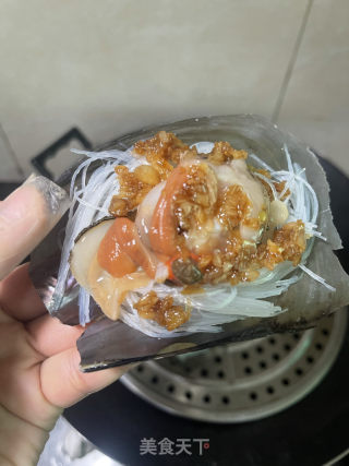 蒜蓉粉丝带子的做法步骤：10