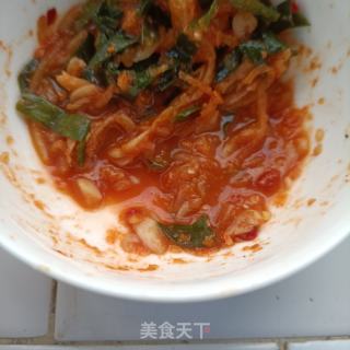 木耳鸡蛋拌儿菜的做法步骤：8