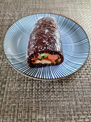 黑米饭团的做法步骤：24