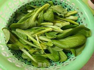 素炒青菜的做法步骤：1